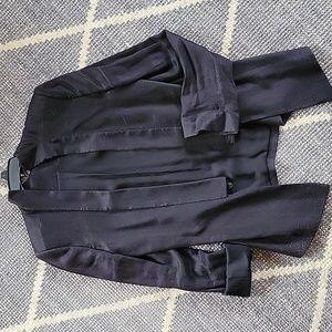 Theyskens' Theory Midnight Black Blazer